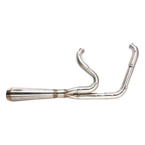 Trask Performance TP-TM-5020 Assault 2-1 Exhaust Stainless Steel for Dyna 06-17