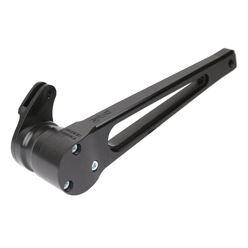 Thrashin Supply TS-BBL-14-XX-1 Adjustable Bagger Brake Arm Black Stock Length for Touring 14-Up