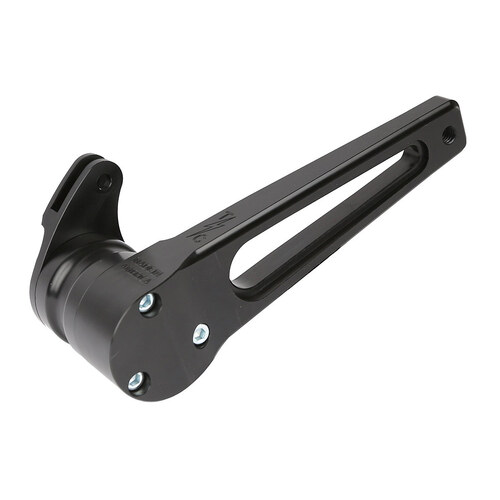 Thrashin Supply TS-BBS-14-XX-1 Adjustable Bagger Brake Arm Black Short Length for Touring 14-Up