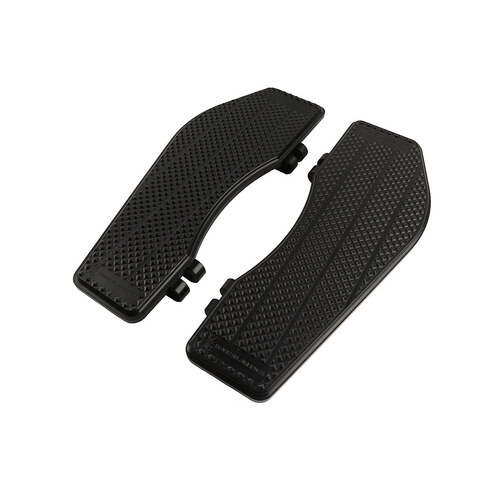 Thrashin Supply TS-TSC-2200-1 Bagger Rider Floorboards Black for Touring 82-Up/FL Softail 86-17