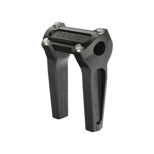 Thrashin Supply TS-TSC-6000-1 6" Straight Thrashin Risers Black