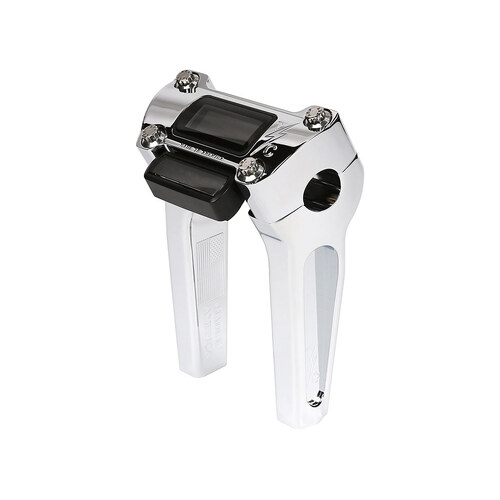 Thrashin Supply TS-TSC-6025-3 6" Straight Thrashin Risers Chrome for Softail/Street Bob/Breakout 18-Up/Standard 20-Up