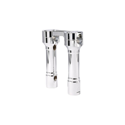 Thrashin Supply TS-TSC-6100-3 6" Hole Shot Risers Chrome