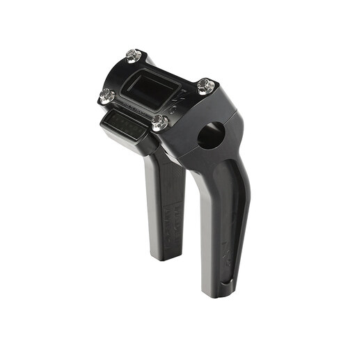 Thrashin Supply TS-TSC-6500-1 6.5" Pull Back Thrashin Risers Black for Softail/Street Bob/Breakout 18-Up/Standard 20-Up