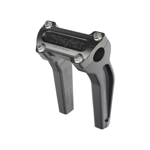 Thrashin Supply TS-TSC-6525-1 6.5" Pull Back Thrashin Risers Black