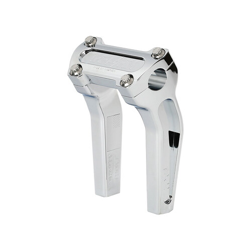 Thrashin Supply TS-TSC-6525-3 6.5" Pull Back Thrashin Risers Chrome