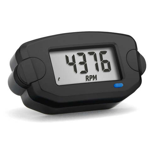 Trail Tech TTO Digital Tach-Hour Gauge Black