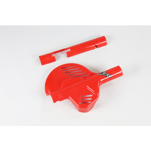 UFO Front Disc Cover Red for Honda XR600 85-89