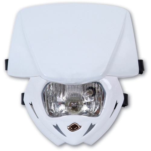 UFO Panther Headlight White Base/White Upper