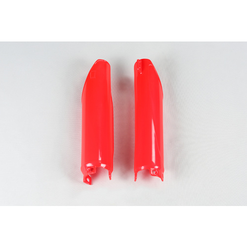 UFO Fork Slider Protectors 1992-1999 Red for Honda CR125/CR250/CR500 91-07