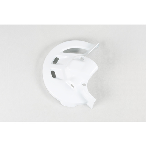 UFO Front Disc Cover White for Honda CR125/CR250/CR500 95-99