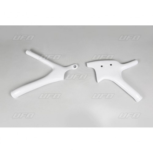 UFO Frame Guards White for Yamaha YZ125/YZ250 93-01