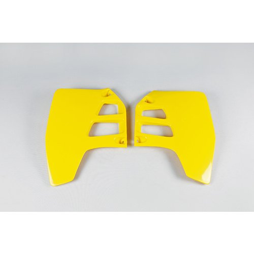 UFO Radiator Shrouds Yellow for Suzuki RM125 1992/RM250 89-92