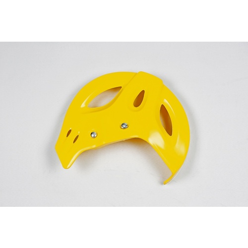 UFO Front Disc Cover Yellow for Suzuki RM125/RM250 92-95