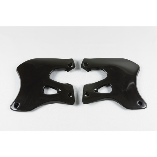 UFO Radiator Shrouds Black for Suzuki RM125/RM250 96-98