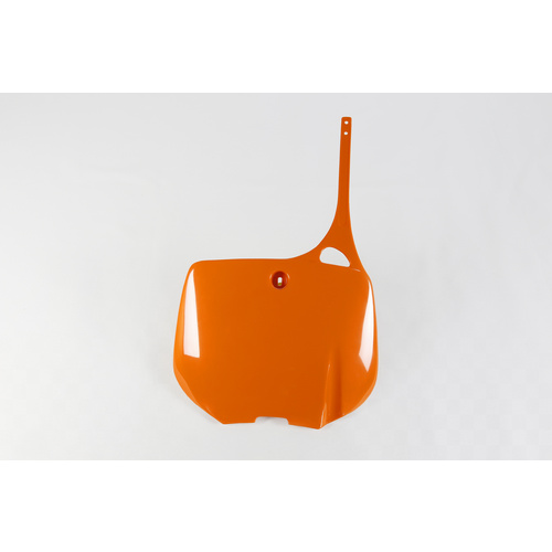 UFO Front Number Plate 1998-2018 Orange for KTM SX 93-98 Models