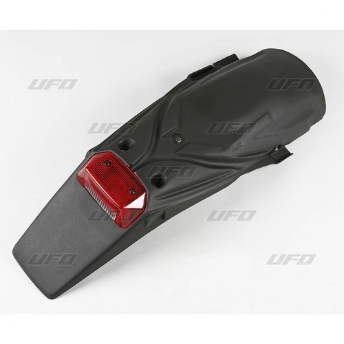 UFO License Plate Holder Black for KTM SX 125/200/250/300/360/380/400/520/620 98-03