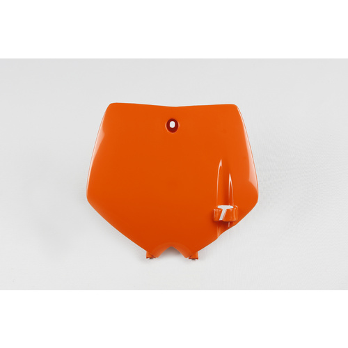 UFO Front Number Plate 1998-2018 Orange for KTM SX 65 02-08