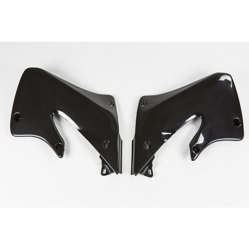 UFO Radiator Shrouds Black for Honda CR125 98-99/CR250 97-99