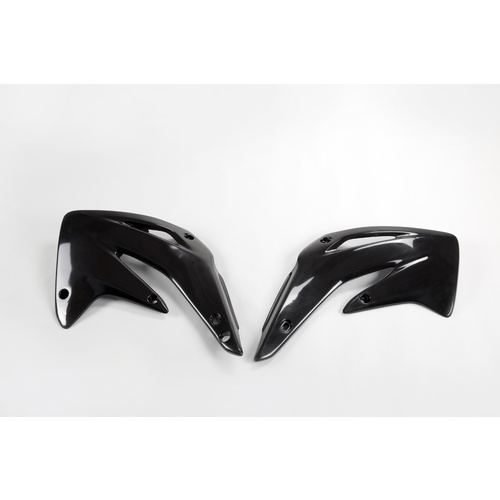 UFO Radiator Shrouds Black for Honda CR85 03-23