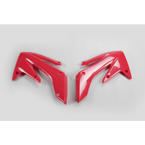 UFO Radiator Shrouds 2000-2018 Red for Honda CRF250R 04-09/CRF250X 04-17