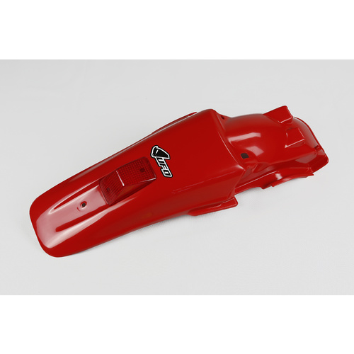 UFO Rear Fender Red w/Tailight (XR 00-06) for Honda XR650R 00-17