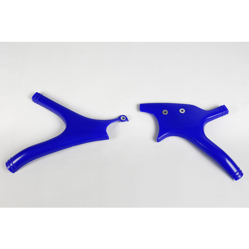 UFO Frame Guards Reflex Blue for Yamaha YZ125/YZ250 02-04