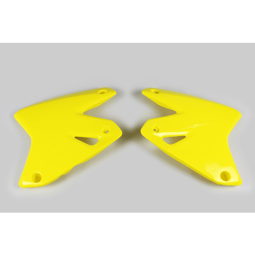 UFO Radiator Shrouds 2001-2018 Yellow for Suzuki DRZ400E 00-23