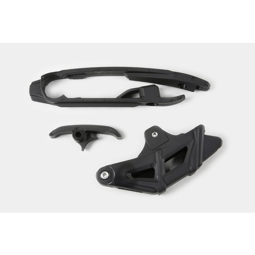 UFO Chain Guide & Swingarm Chain Slider Kit Black for KTM SX/SX-F 16-22/SX 250 17-22