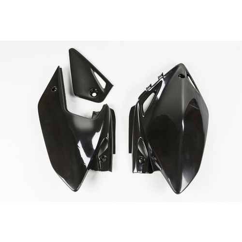 UFO Side Panels Black for Honda CRF450X 05-16