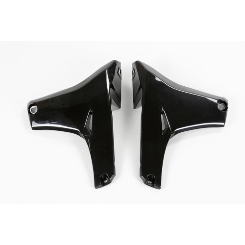 UFO Lower Radiator Shrouds Black for Yamaha YZ450F 10-13