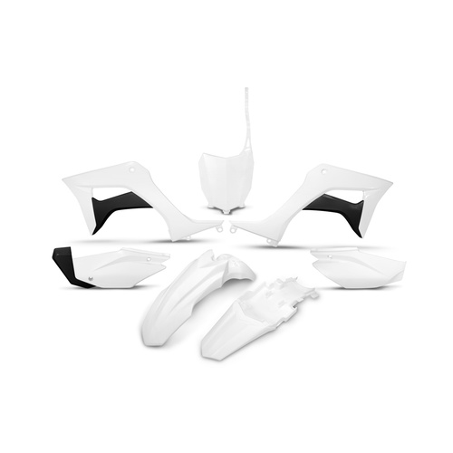 UFO Plastics Kit White for Honda CRF110F 19-23