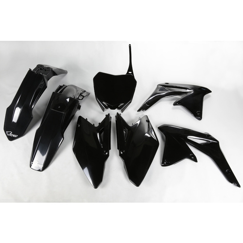 UFO Plastics Kit Black for Suzuki RMZ450 08-12