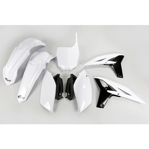 UFO Plastics Kit White for Yamaha YZ250F 2010