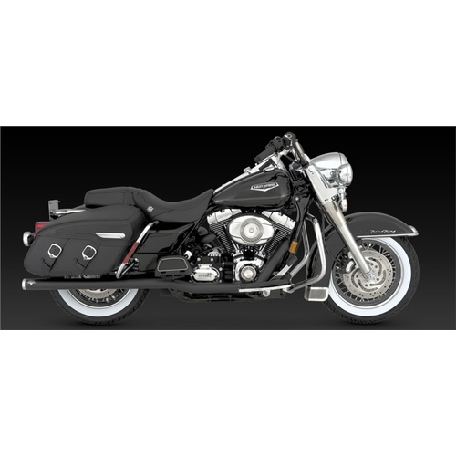 Vance & Hines V47925 Bigshots Duals Exhaust Black for Touring 07-08 - CC2E