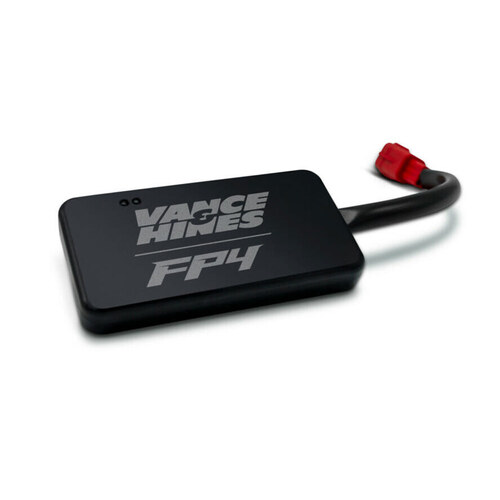 Vance & Hines VH-66043 Fuelpak FP4 Fuel Tuner Red CAN 6 Pin for most Harley-Davidson 21-Up Models