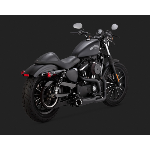 Vance & Hines VHM751189 VHM Competition Series Exhaust Black for Sportster 14-20 (excludes XL1200CX/XL1200T)