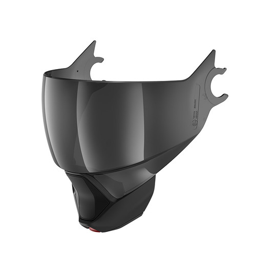 Shark Replacement Dark Smoke Visor & Chinbar for Evojet Helmets Blank Matte Black