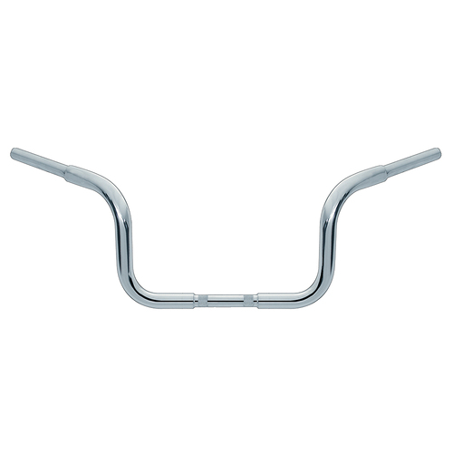 Wild 1 Inc WO575 10" x 1-1/4" Chubby Bagger Handlebar Chrome for Touring 96-13 w/Batwing Fairing