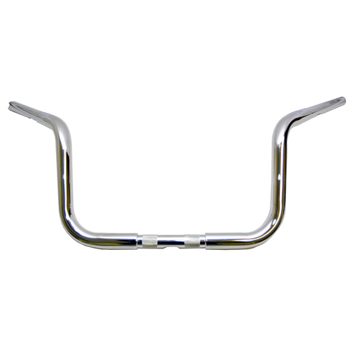 Wild 1 Inc WO579 8-1/2" x 1-1/4" Chubby Bagger Low Pull Back Handlebar Chrome for Ultra/Street Glide 96-Up