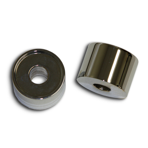 Wild 1 Inc WO811 1" Tall x 1-1/4" Thick Riser Spacers Chrome