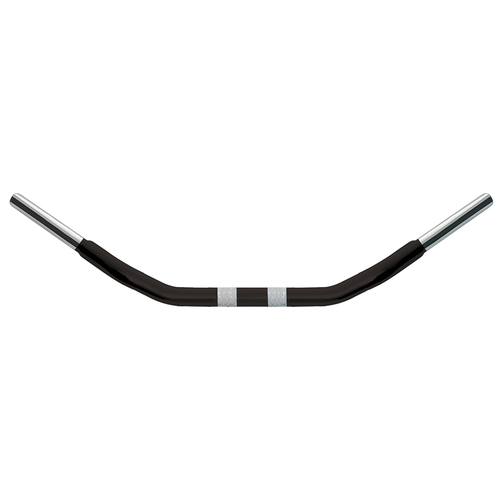 Wild 1 Inc WO932GB 2-1/2" x 1-1/4" Chubby Savage Bar Handlebar Gloss Black