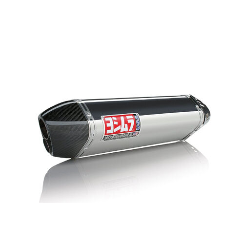 Yoshimura Slip On Silencer TRC-D Stainless Steel with Carbon Fibre Tip fits Suzuki GSXR1000 09-11