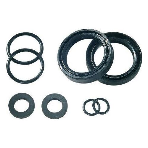 Zodiac Z022061 Front Fork Seal Kit for Big Twin Softail/Fl Touring Fl 84-17/Dyna Wide Glide 93-05 w/41mm Fork Tubes (8 Piece Kit)