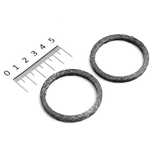 Zodiac Z027662 Exhaust Gasket for Big Twin 84-Up/XL 86-Up Screamin' Eagle Type (Pair)