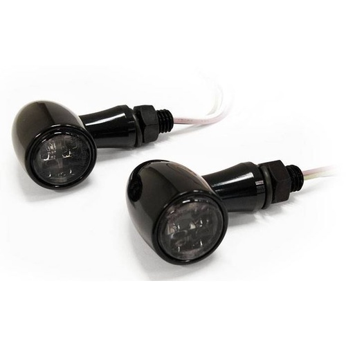 Zodiac Z161181 Paradox LED Turn Signal Lights w/Smoke Lens