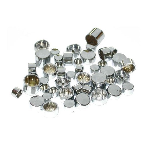 Zodiac Z352040 Allen Bolt Cover Chrome 3/16" (Wrench Size) Socket Head (10 Pack)